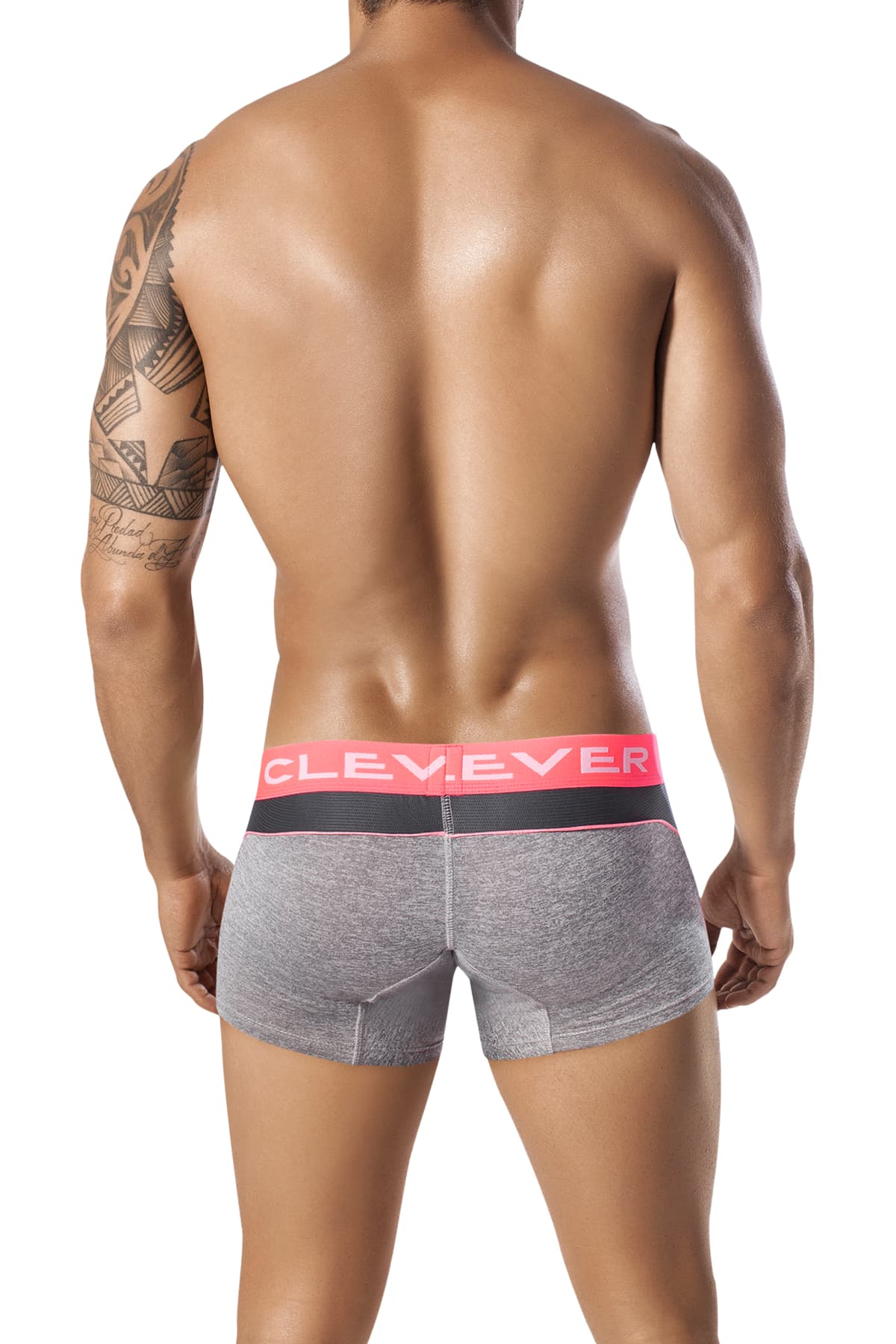 Clever Grey Neon Tree Boxer