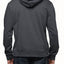 Zutoq Dark Grey Zunked Hooded Sweatshirt