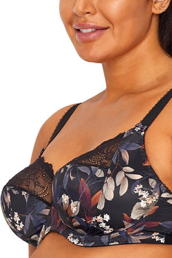 elomi Full Figure Morgan Banded Underwire Stretch Lace Bra thumbnail 4