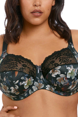 elomi Full Figure Morgan Banded Underwire Stretch Lace Bra thumbnail 3
