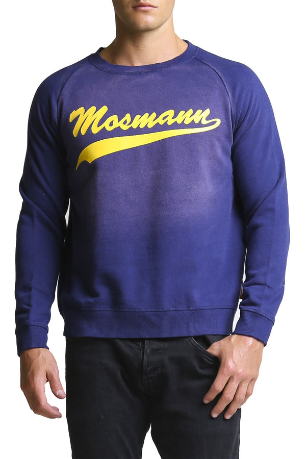 Mosmann Blue Vintage Brooklyn Sweater