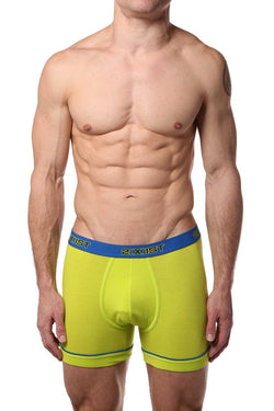 2(X)IST Lime & Blue Performance Cotton Boxer Brief 2-Pack thumbnail 2