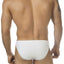 PPÜ White/Grey-Contrast Bikini Brief