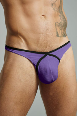 Extreme Collection Purple Linea Thong thumbnail 1