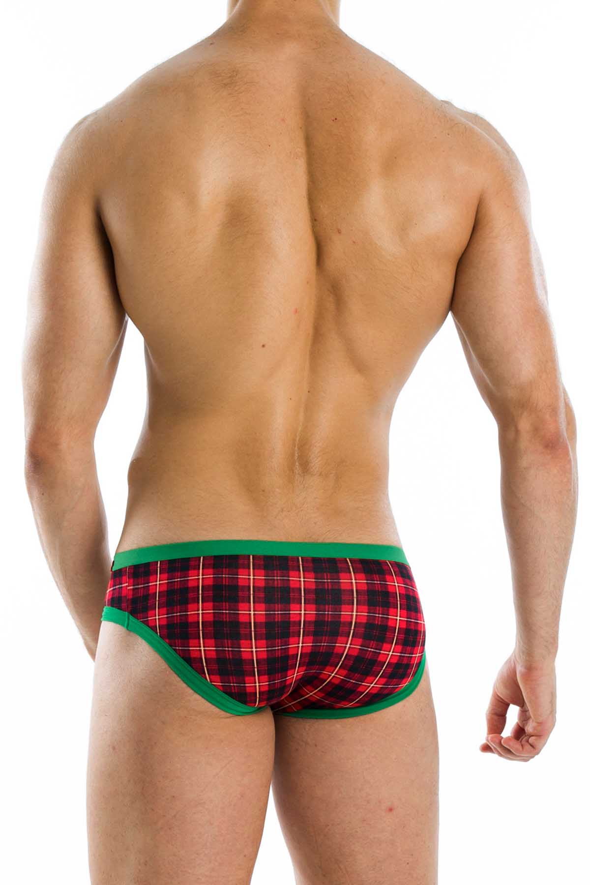 Modus Vivendi Red Tartan Mini-Brief