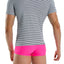 Modus Vivendi Neon-Fuchsia Narrow V-Neck Tee