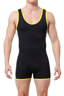 CheapUndies Yellow Sport Singlet thumbnail 2