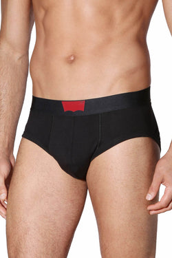 Levi's Black 200 Series Cotton-Stretch Brief 2-Pack thumbnail 2