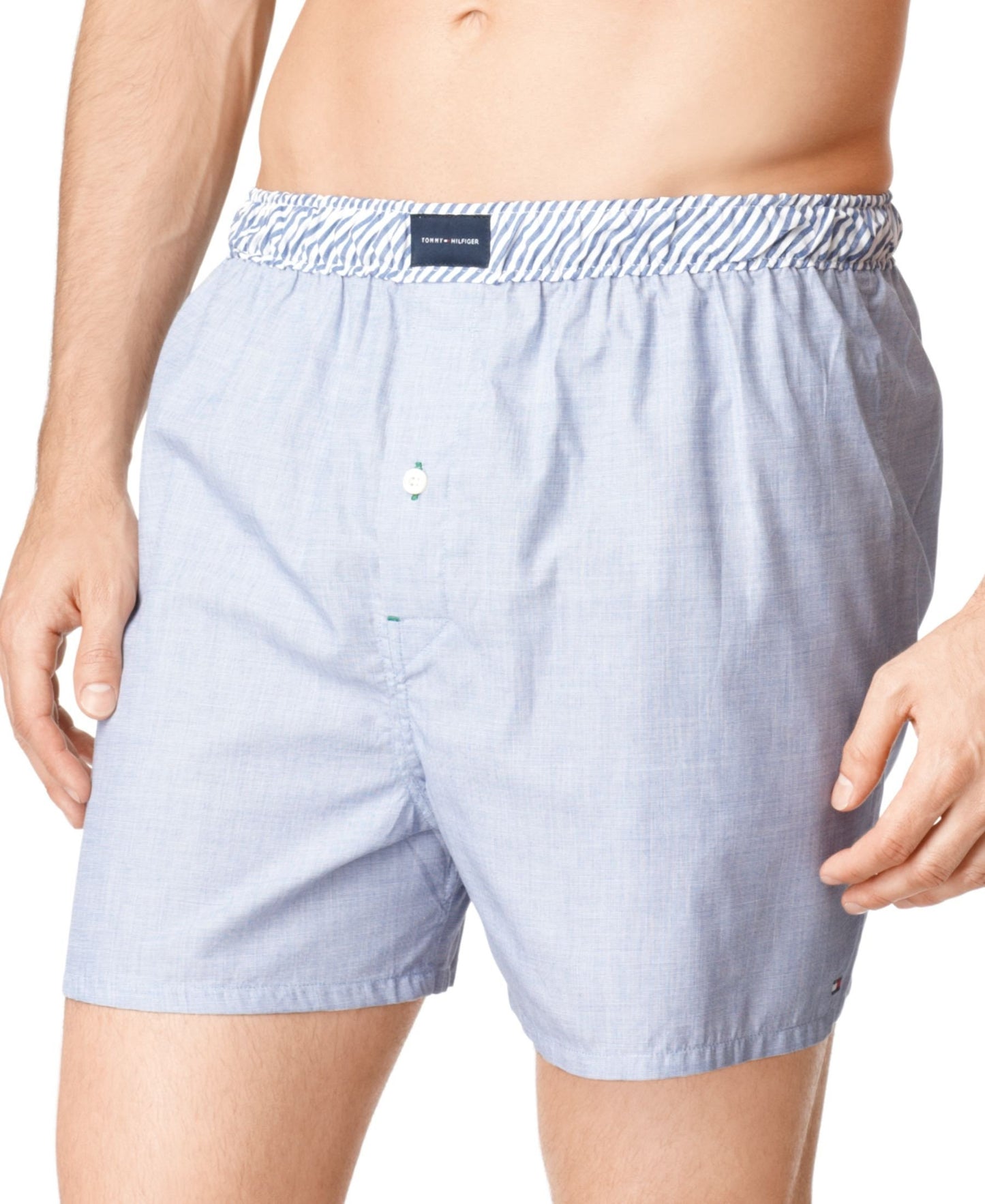 Tommy Hilfiger Navy Stripe Vineyard Woven Boxer