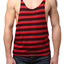 Y.M.L.A Red Stripe Tank Top