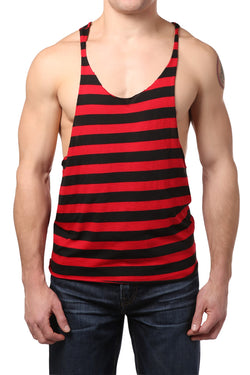 Y.M.L.A Red Stripe Tank Top thumbnail 1