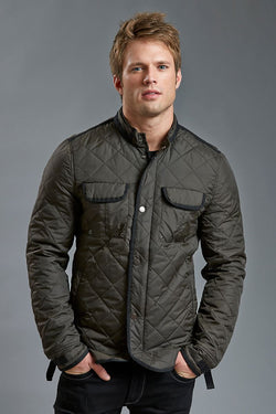 American Stitch Green Quilted Jacket thumbnail 1