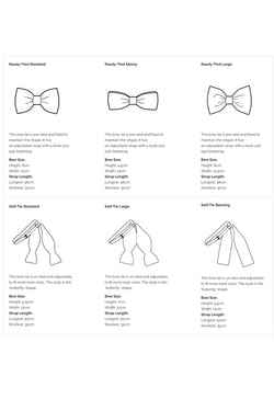 Mrs. Bow Tie Cowes In Navy, Blue & Red Standard Bow Tie thumbnail 2