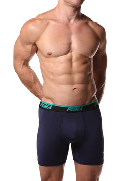 PUMA Solid Navy Boxer Brief thumbnail 2