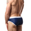 Gigo Blue & White Active Swim Brief