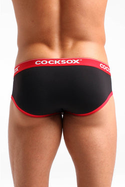 Cocksox Black/Red Sports Brief thumbnail 3