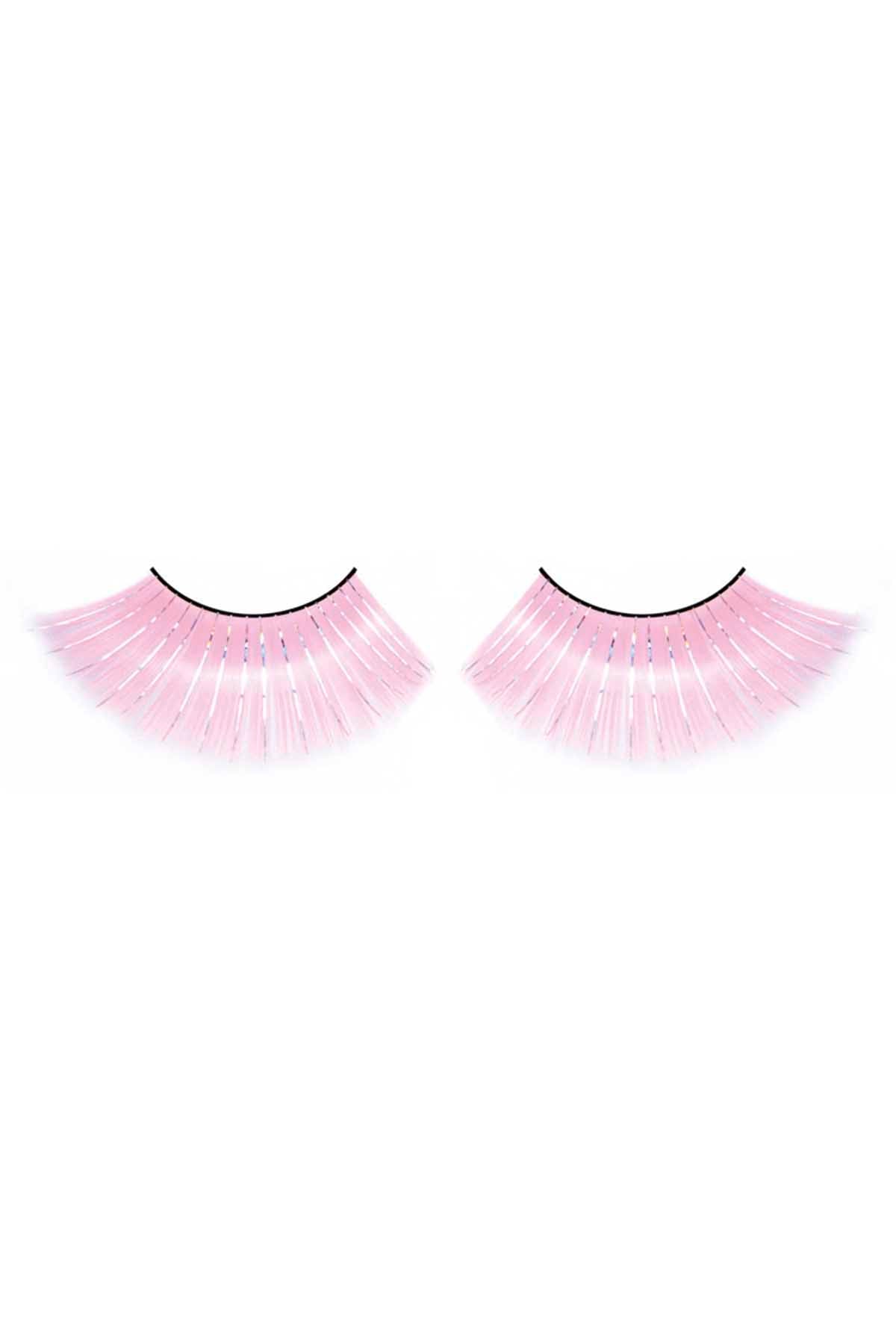 Baci Pink Glitter Magic Colors Eyelashes