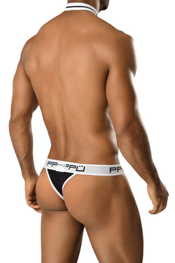 PPU Black & White Jock Harness thumbnail 3
