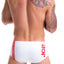 Jor White/Red Bucanero Swim Brief