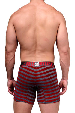 Xtremen Red Large Stripes Boxer Brief thumbnail 3