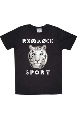 Rxmance Unisex Black Tiger Crew T thumbnail 4