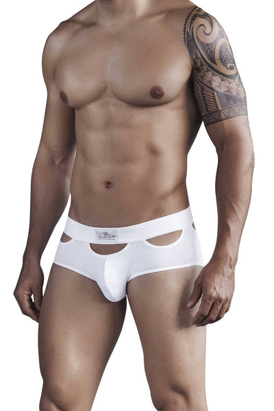 Clever White Samba Brief