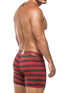 Xtremen Red Thin Stripes Boxer Brief thumbnail 2