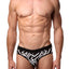 JustinCase Black/White Tetris Brief