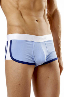 Intymen Light-Blue/White Skip Jock-Trunk thumbnail 3