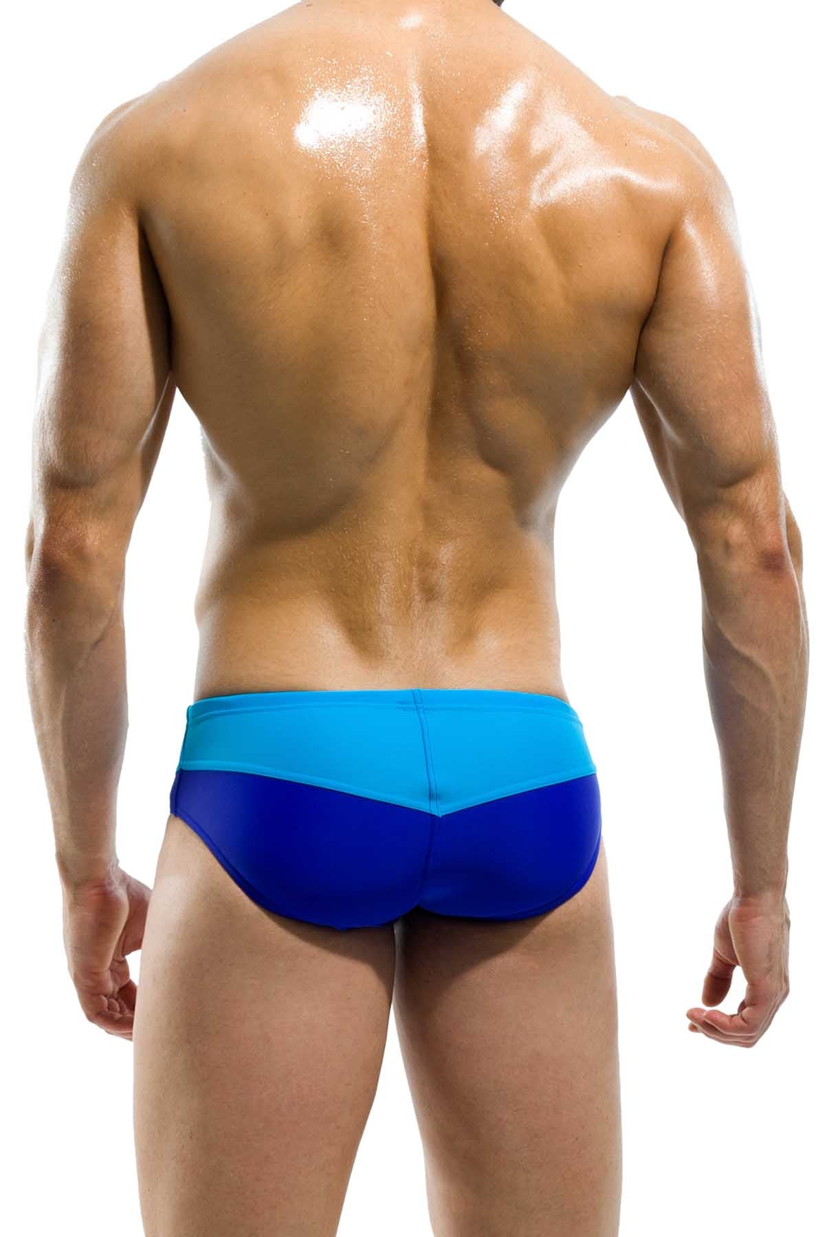 Modus Vivendi Blue & Light Blue Rainbow Swim Brief