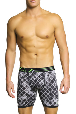 Balanced Tech Black Square Performance Boxer Brief thumbnail 1