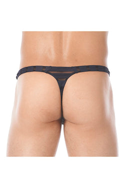 Gregg Homme Black Mesh Encore Thong thumbnail 4