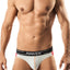 Manview Grey Stretch Cotton Edger Thong