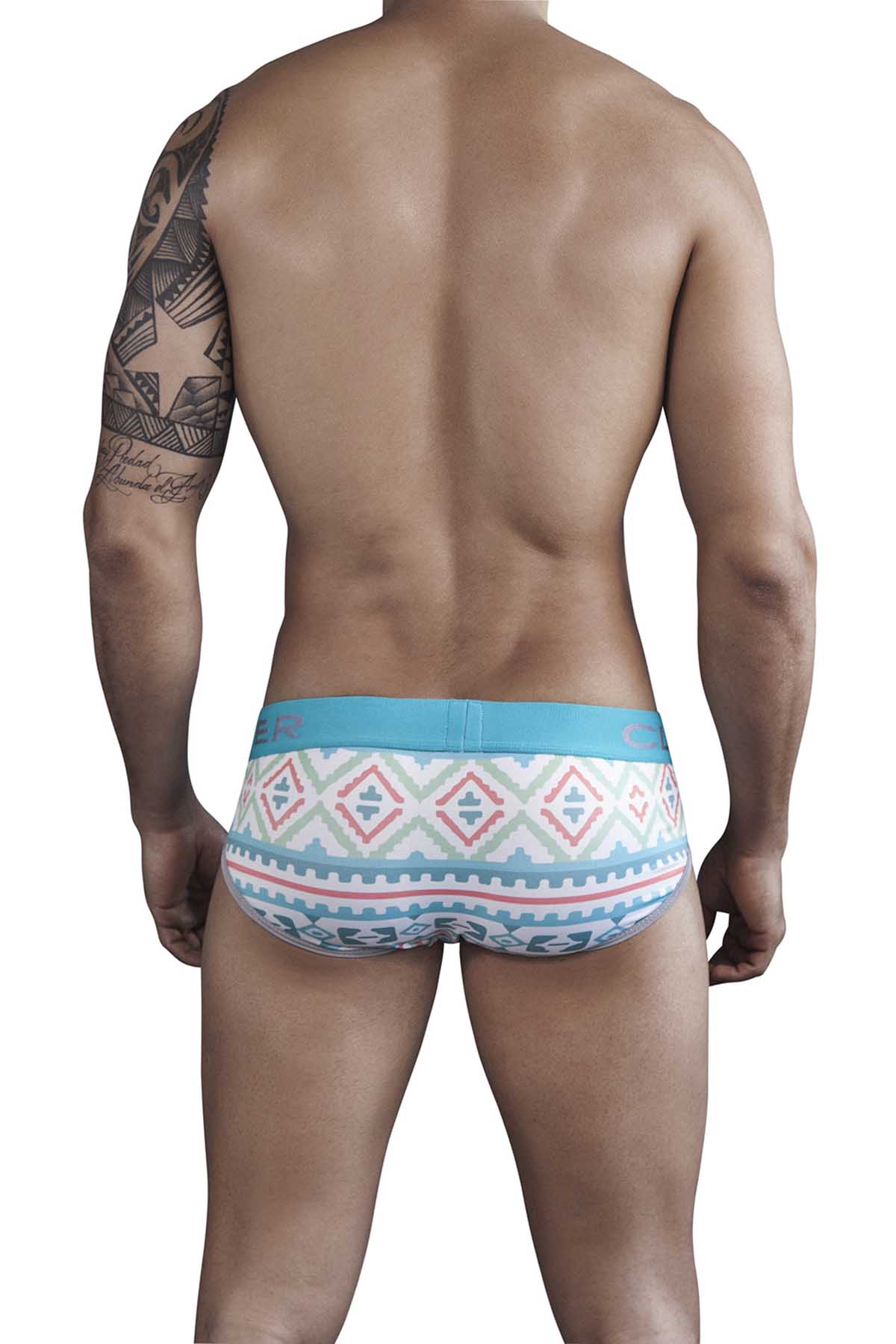Clever Green Zulu Piping Brief