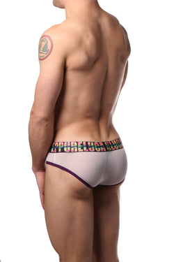 EppureLuca White Stefano Low-Rise Brief thumbnail 2