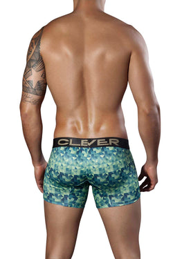 Clever Green Background Boxer thumbnail 2