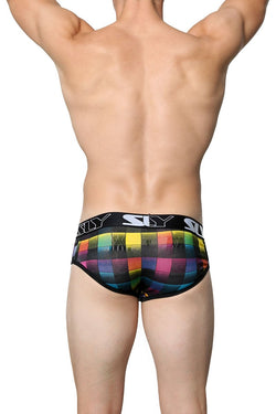 Hyper Plaid Brief thumbnail 4