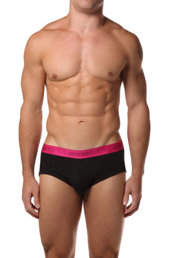 2(X)IST Dark Blue/Black/Light Blue Essential Contour Pouch Brief 3-Pack thumbnail 4