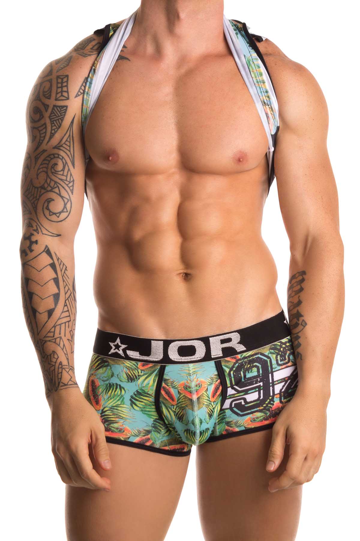 Jor Printed Papaya Boxer Brief