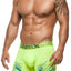 Xtremen Green Craquel Boxer Brief