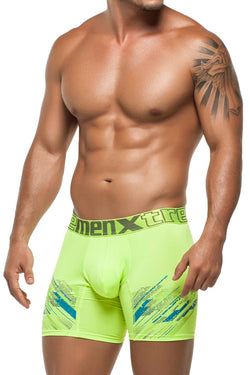 Xtremen Green Craquel Boxer Brief thumbnail 2