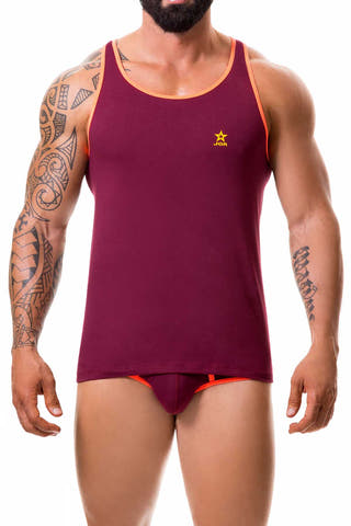 Jor Red-Wine Centauro Tank Top