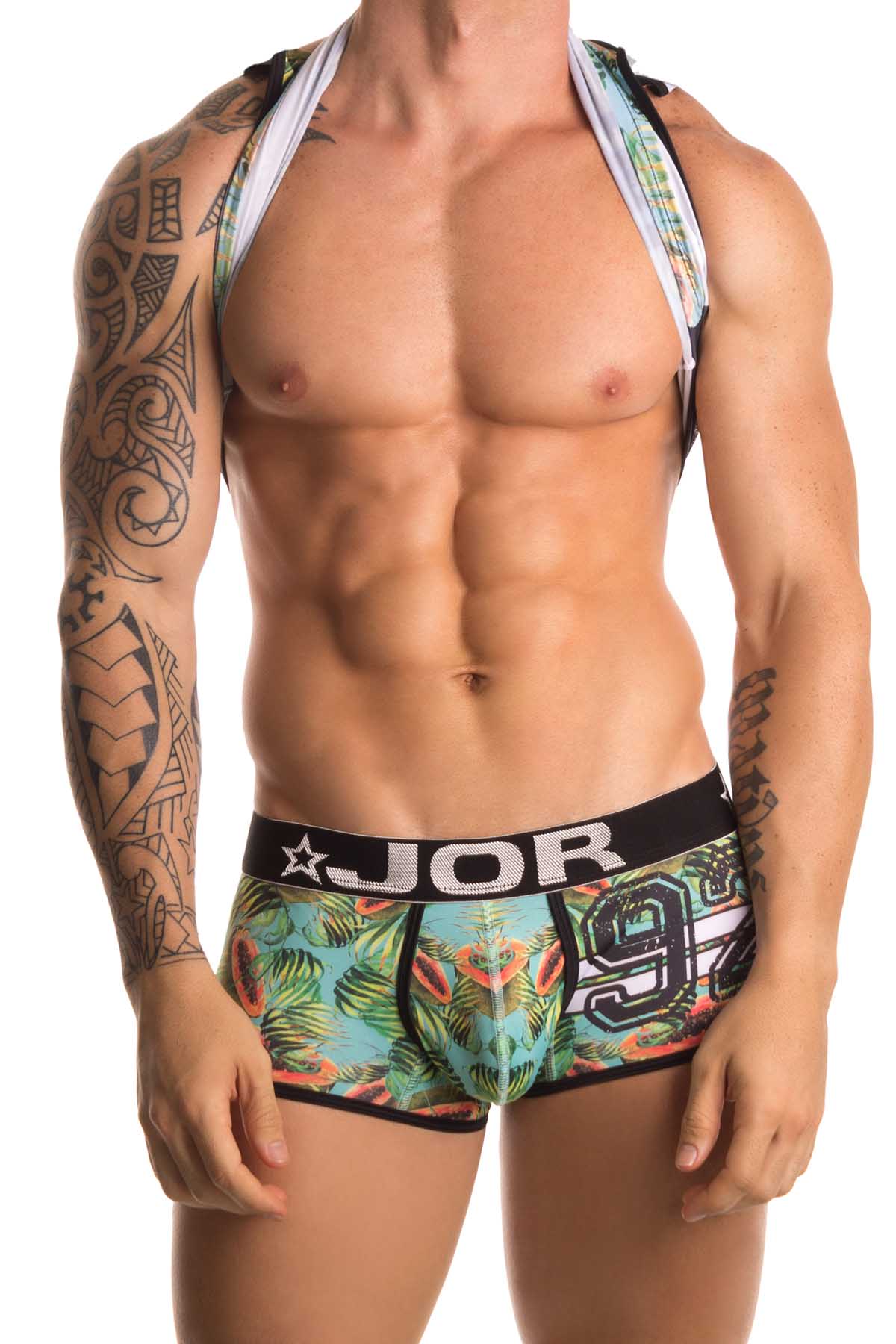 Jor Printed Papaya Boxer Brief