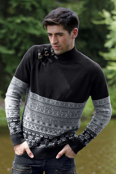 Andres Velasco Black Tribeca Sweater