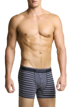 Papi Grey Stripe Mix Boxer Brief thumbnail 2