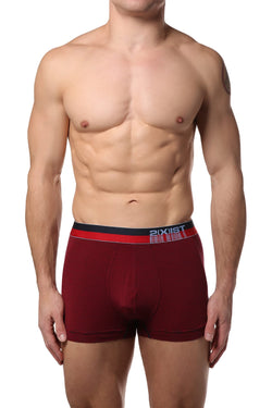 2(X)IST Red & Navy Stripe Barcode Modal No-Show Trunk thumbnail 1