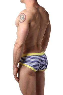 Manview Yellow Checkered Brief thumbnail 2