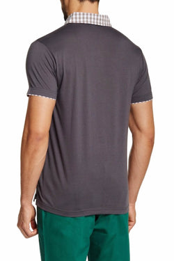 Filthy Etiquette Charcoal Mason Polo thumbnail 4