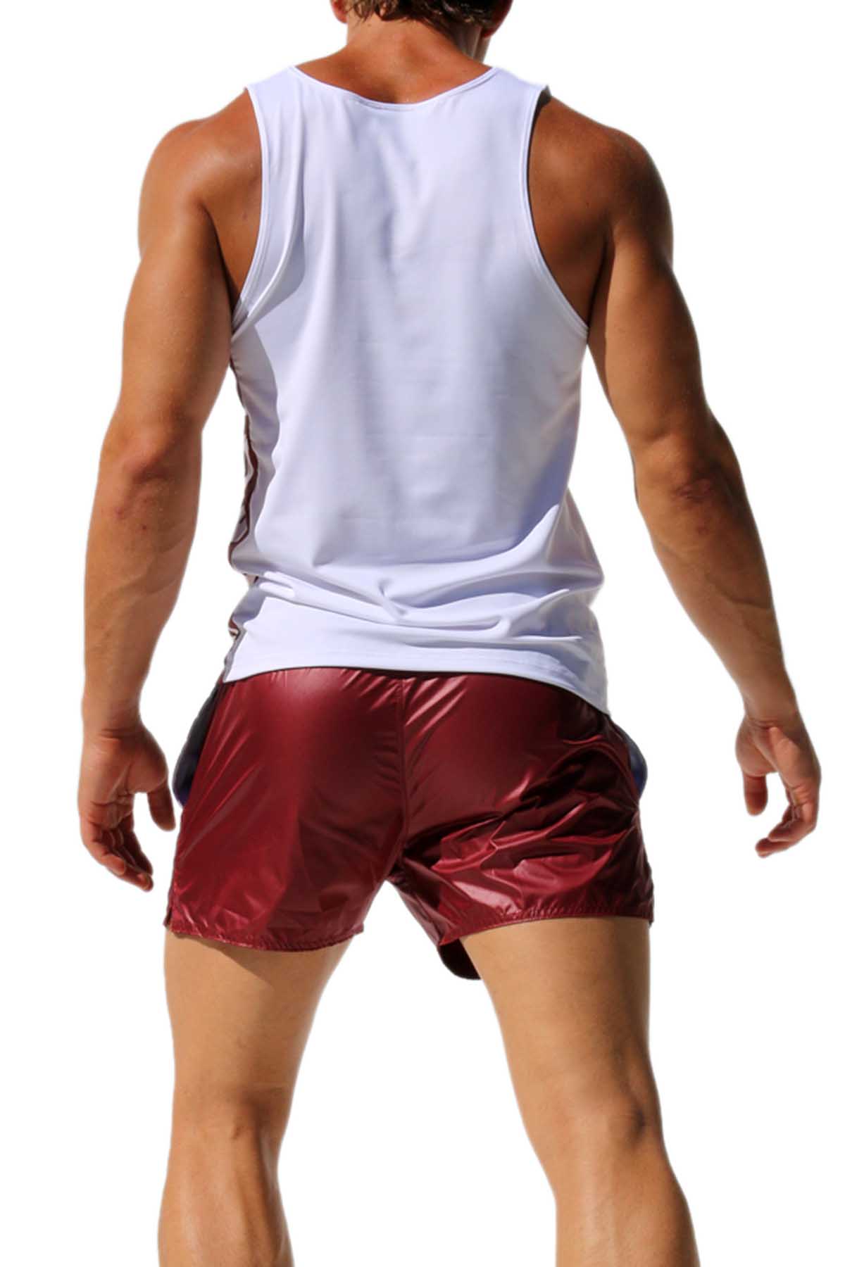Rufskin White Comet Side Panel Tank Top