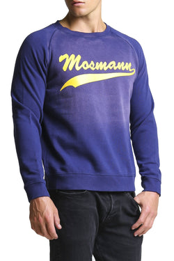 Mosmann Blue Vintage Brooklyn Sweater thumbnail 2